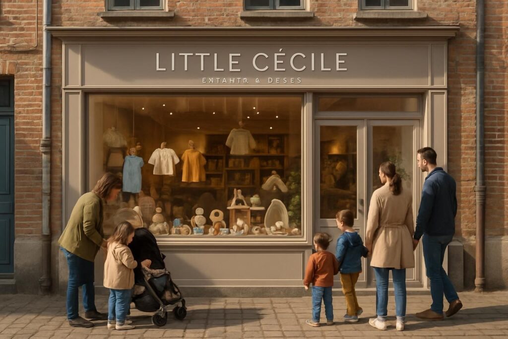 Little Cécile, boutique spécialisée pour enfants et bébés à Lille et Hem, vous propose une sélection unique de vêtements, jouets et accessoires de qualité pour accompagner la croissance de vos tout-petits.