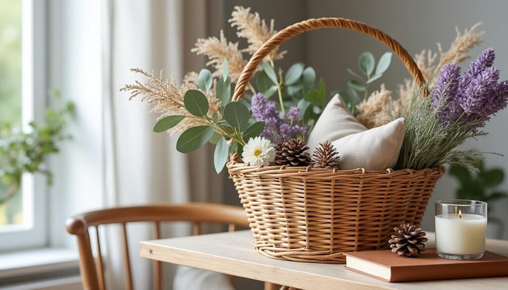 Découvrez quoi mettre dans un panier en osier déco pour allier esthétisme et fonctionnalité. Idées d'objets décoratifs et pratiques pour sublimer votre intérieur.