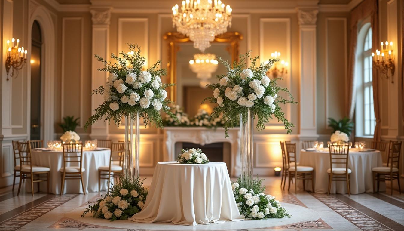 découvrez nos idées créatives et conseils pratiques pour sublimer la table des mariés et créer une mise en scène inoubliable lors de votre mariage.
